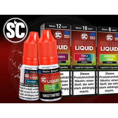 SC Red Line Nikotin Liquid | g&uuml;nstig...