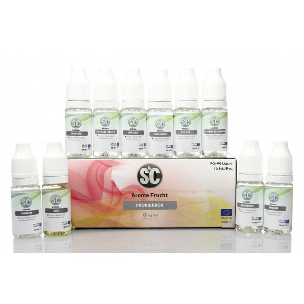 Liquid Proben ☀️ Probierset mit & ohne Nikotin