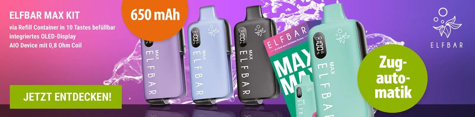 Elfbar Max Pod System E-Zigarette