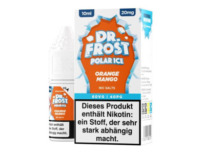 Dr. Frost - Polar Ice - Orange Mango - N box