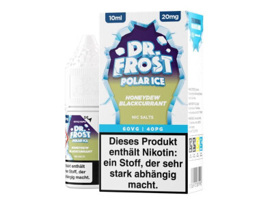 Dr. Frost - Polar Ice - Honeydew Blackcu box