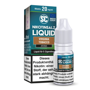 SC - Virginia Tobacco - E-Zigaretten Nikotinsalz Liquid -...