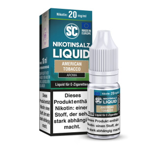 SC - American Tobacco - E-Zigaretten Nikotinsalz Liquid -...