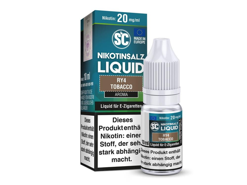 SC - RY4 Tobacco - E-Zigaretten Nikotinsalz Liquid