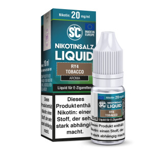 SC - RY4 Tobacco - E-Zigaretten Nikotinsalz Liquid