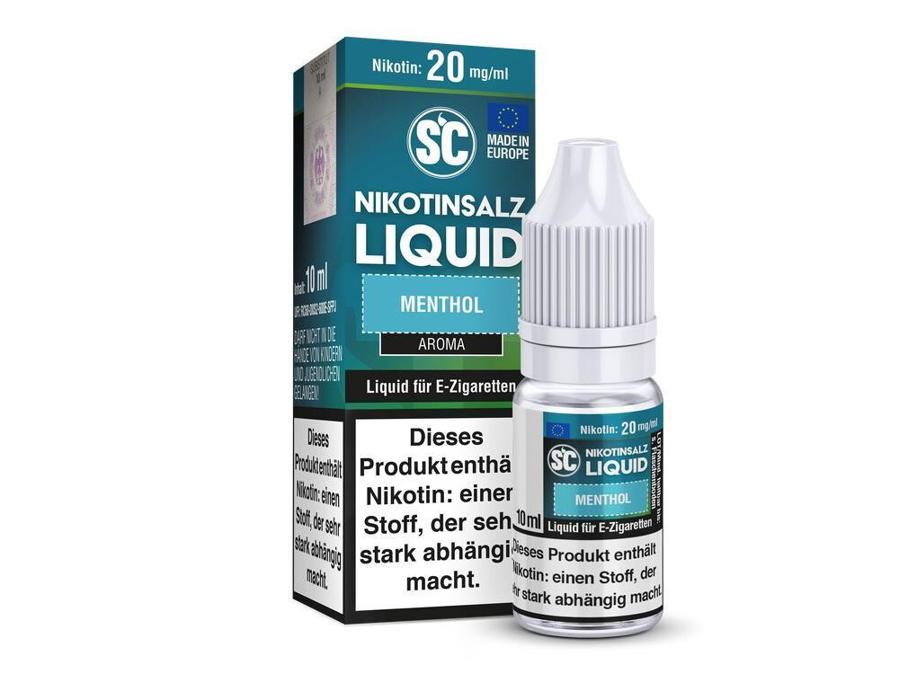 SC - Menthol - E-Zigaretten Nikotinsalz Liquid