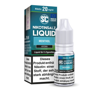 SC - Menthol - E-Zigaretten Nikotinsalz Liquid