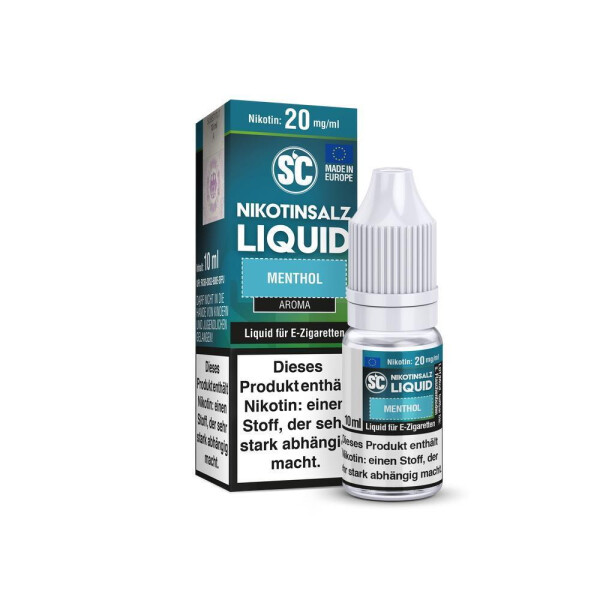 SC - Menthol - E-Zigaretten Nikotinsalz Liquid - 20 mg/ml (1er Packung)