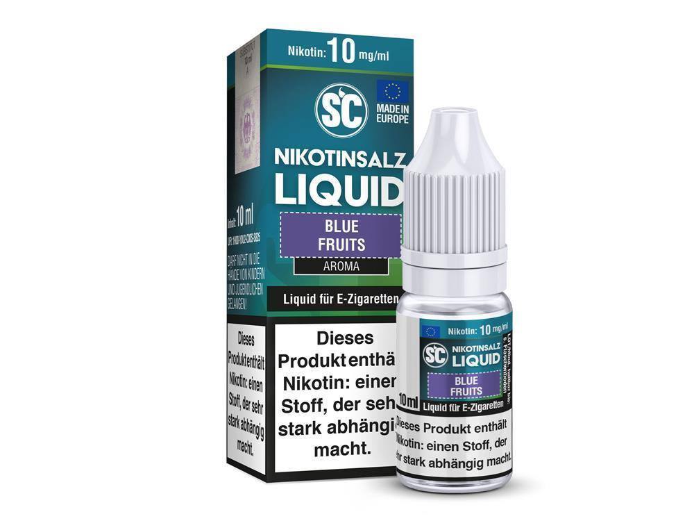 SC - Blue Fruits - E-Zigaretten Nikotinsalz Liquid