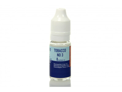 Erste Sahne Liquid - Tobacco No. 3 - 3 mg/ml (10er Packung)