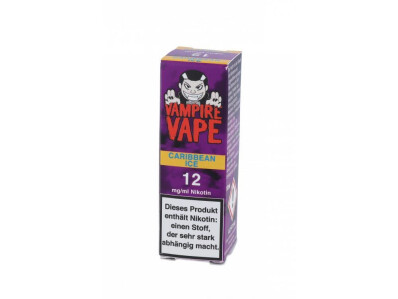 Vampire Vape Liquid - Caribbean Ice - 12 mg/ml (10er...