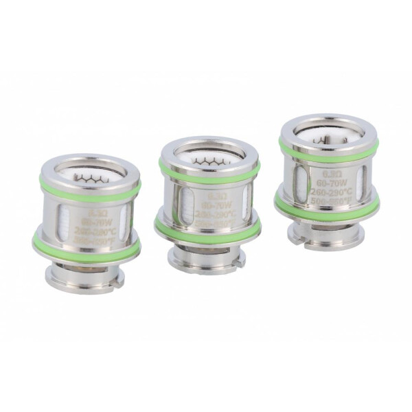 Lost Vape UB Pro P3 ☀ 0,3 Ohm Verdampferköpfe im 3 Pack, 8,95 €