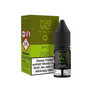 Pod Salt - Apple - E-Zigaretten Nikotinsalz Liquid 11...