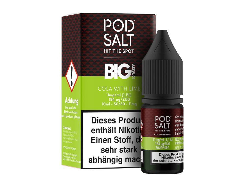 Pod Salt Fusion - Cola with Lime - E-Zigaretten...