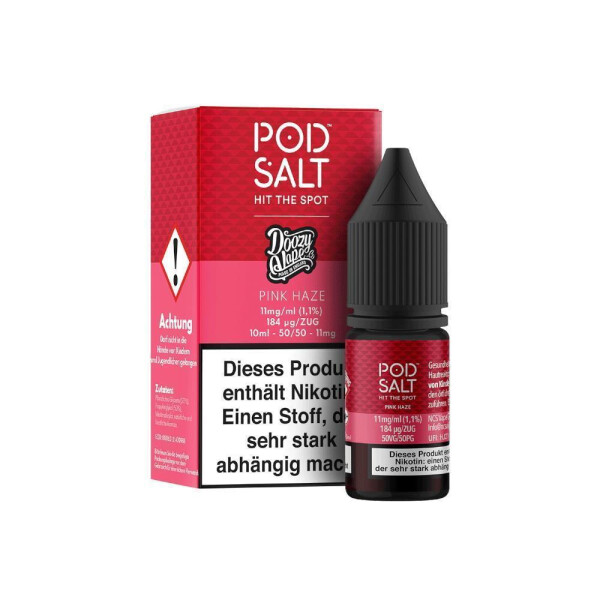 Pod Salt Fusion - Pink Haze - E-Zigaretten Nikotinsalz Liquid