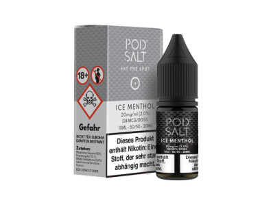 Pod Salt - Ice Menthol - E-Zigaretten Ni box