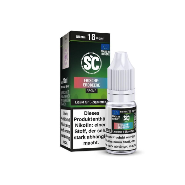 SC Liquid - Frische Erdbeere 0 mg/ml (10er Packung)