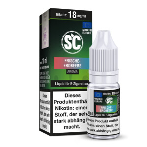 SC Liquid - Frische Erdbeere 0 mg/ml (10er Packung)
