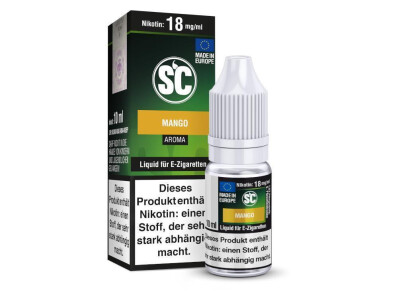 SC Liquid - Mango 0 mg/ml (1er Packung) box