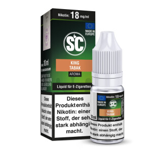 SC Liquid - King Tabak 18 mg/ml (1er Packung)
