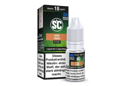 SC Liquid - King Tabak 12 mg/ml (10er Packung)