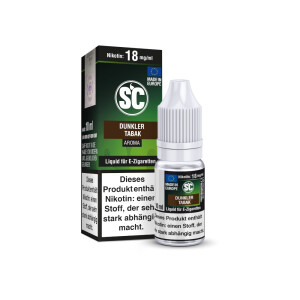 SC Liquid - Dunkler Tabak 3 mg/ml (1er Packung)