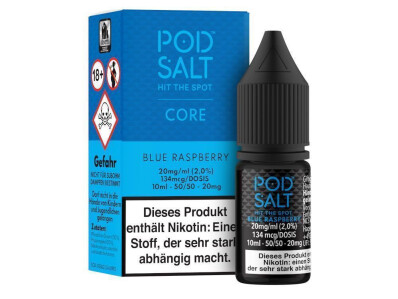 Pod Salt Core - Blue Raspberry - E-Zigaretten Nikotinsalz...