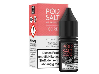 Pod Salt Core - Lychee Ice - E-Zigaretten Nikotinsalz...