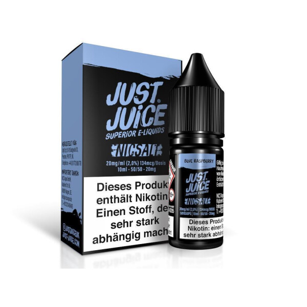 Just Juice - Blue Raspberry - Nikotinsalz Liquid 20 mg/ml (1er Packung)