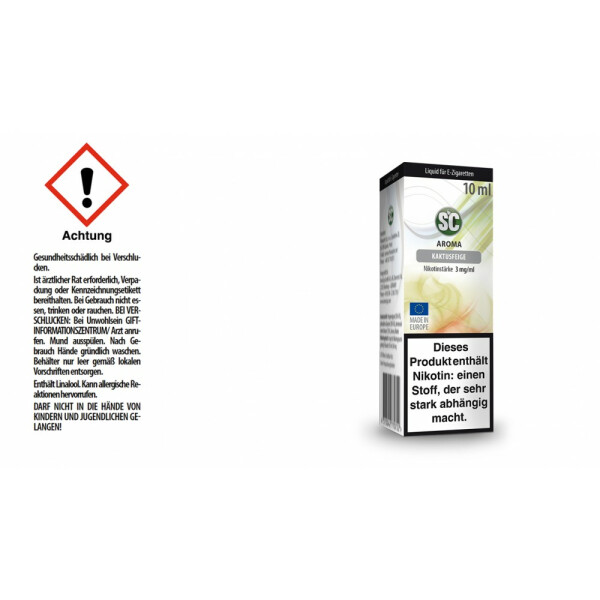 SC Liquid - Kaktusfeige - 3 mg/ml (10er Packung)