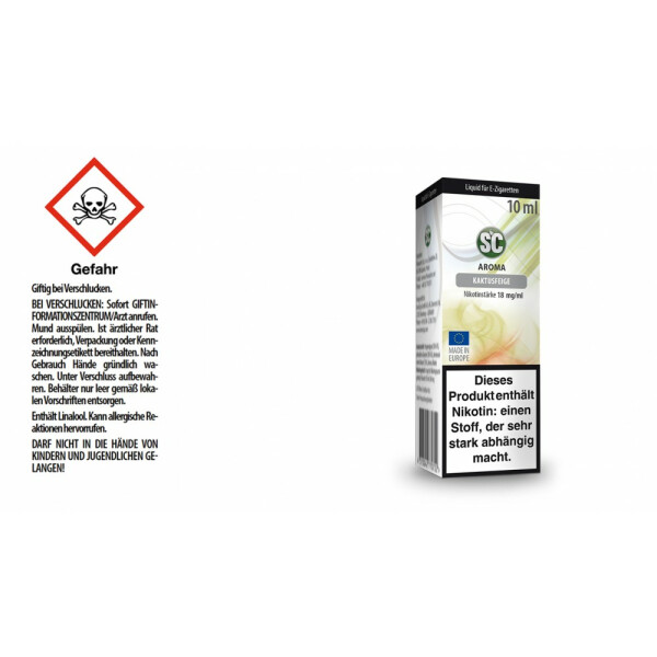 SC Liquid - Kaktusfeige - 18 mg/ml (10er Packung)