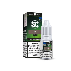 SC Liquid - RY4 Tabak - 6 mg/ml (1er Packung)