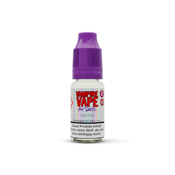 Vampire Vape - Vamp Toes - E-Zigaretten Nikotinsalz Liquid 10 mg/ml (1er Packung)
