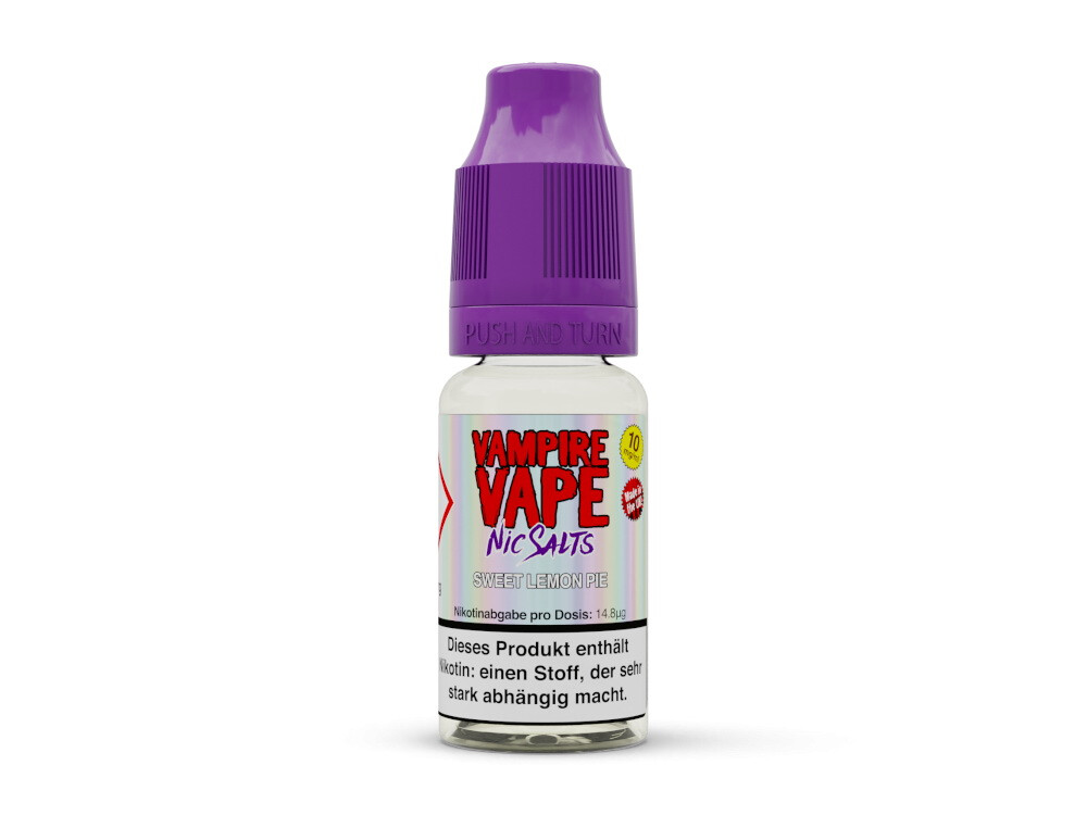 Vampire Vape - Sweet Lemon Pie - E-Zigaretten Nikotinsalz...