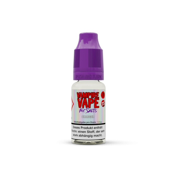 Vampire Vape - Charger - E-Zigaretten Nikotinsalz Liquid 10 mg/ml (1er Packung)