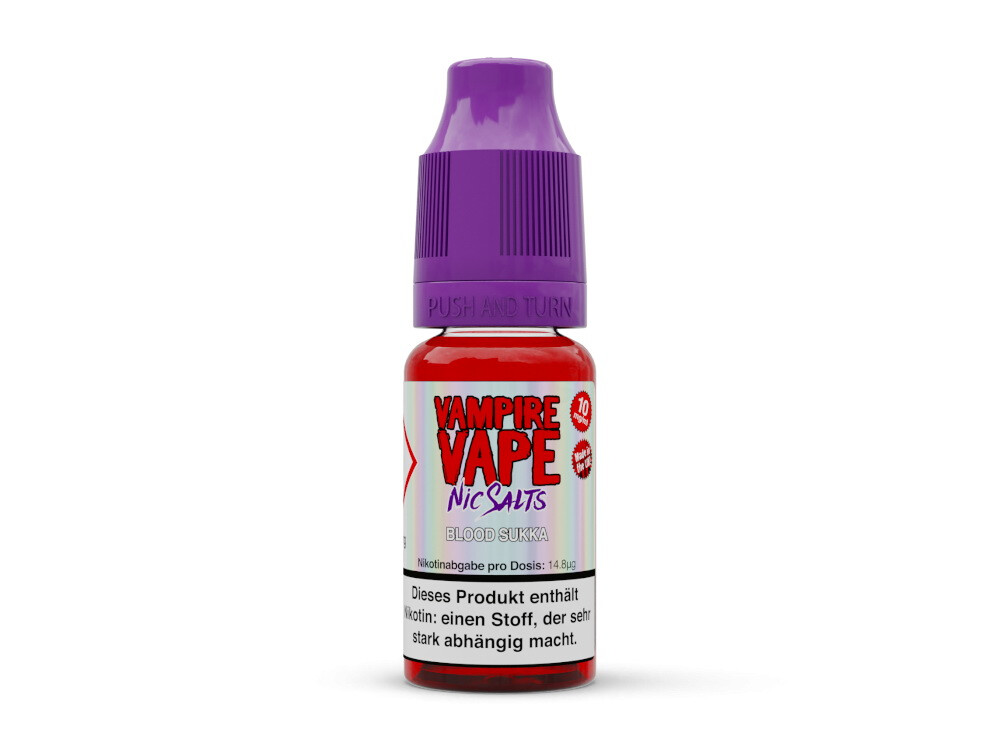 Vampire Vape - Blood Sukka - E-Zigaretten Nikotinsalz Liquid