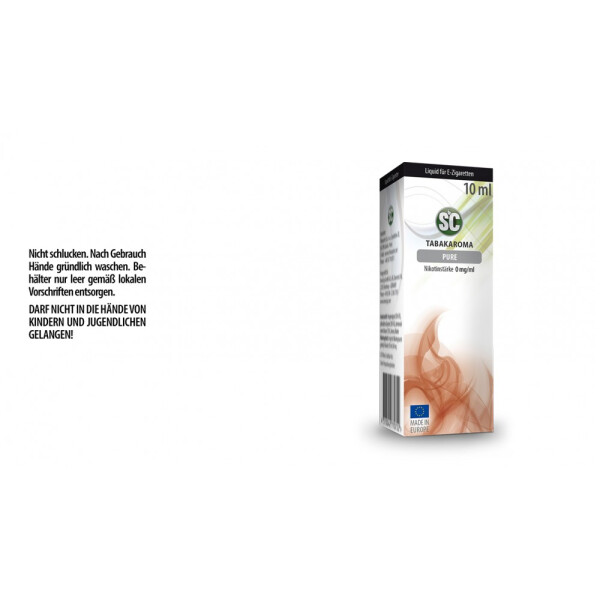SC Liquid - Pure Tabakaroma - 0 mg/ml (10er Packung)