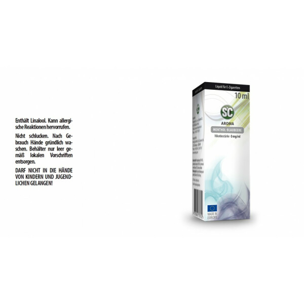 SC Liquid - Menthol - Blaubeere - 0 mg/ml (1er Packung)