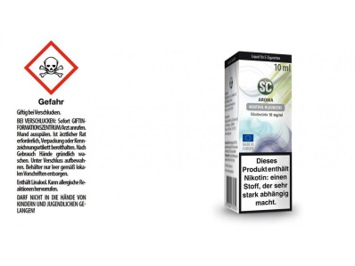 SC Liquid - Menthol - Blaubeere - 18 mg/ml (10er Packung)