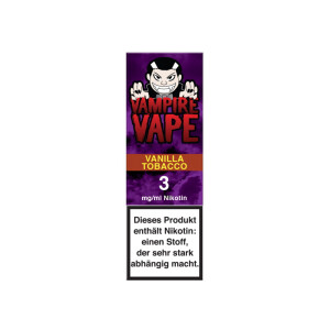 Vampire Vape Liquid - Vanilla Tobacco - 6 mg/ml (1er...
