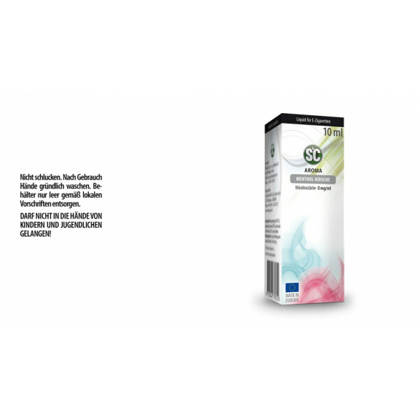 SC Liquid - Menthol - Kirsche - 0 mg/ml (10er Packung)