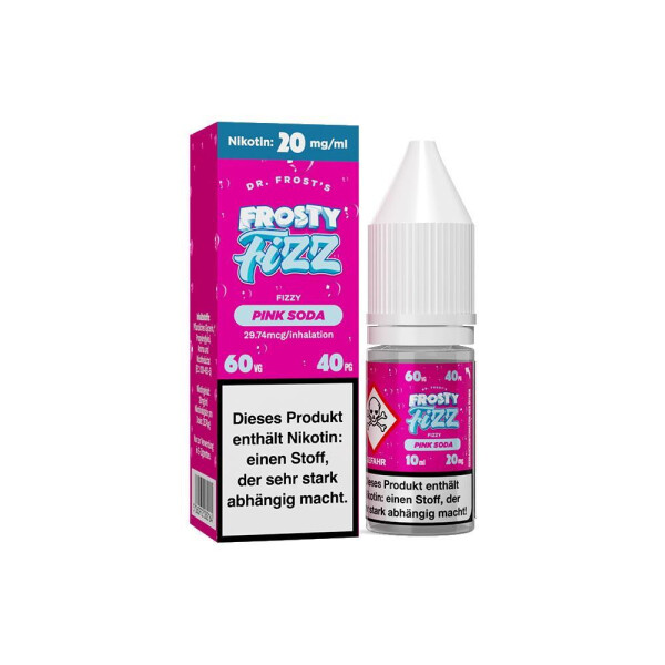 Dr. Frost - Frosty Fizz - Pink Soda - Nikotinsalz Liquid - 20mg/ml (1er Packung)