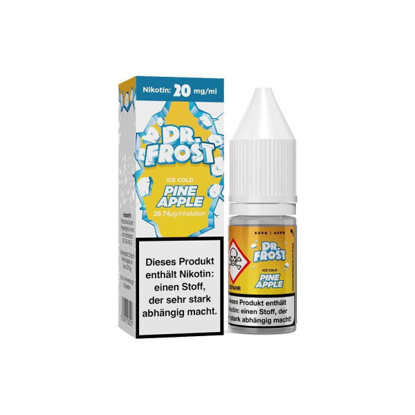 Dr. Frost - Ice Cold - Pineapple - Nikotinsalz Liquid - 20 mg/ml (1er Packung)
