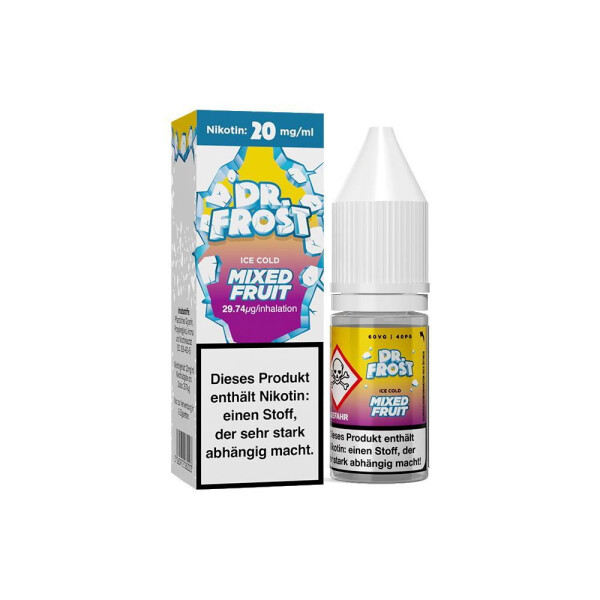 Dr. Frost - Ice Cold - Mixed Fruit - Nikotinsalz Liquid - 20 mg/ml (1er Packung)