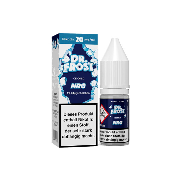 Dr. Frost - Ice Cold - NRG - Nikotinsalz Liquid - 20 mg/ml (1er Packung)