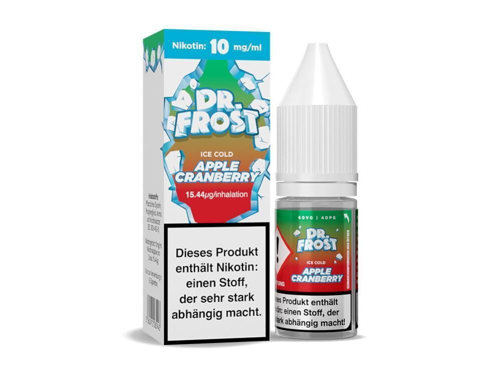 Dr. Frost - Ice Cold - Apple Cranberry - Nikotinsalz Liquid