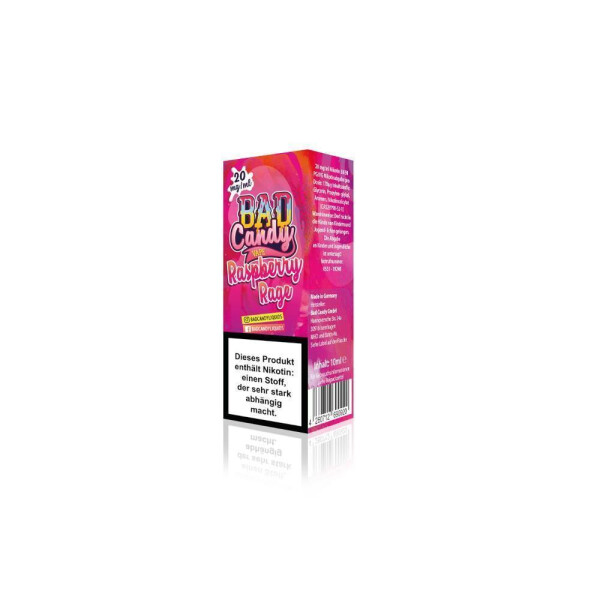 Bad Candy Liquids - Raspberry Rage - Nikotinsalz Liquid 20 mg/ml (1er Packung)