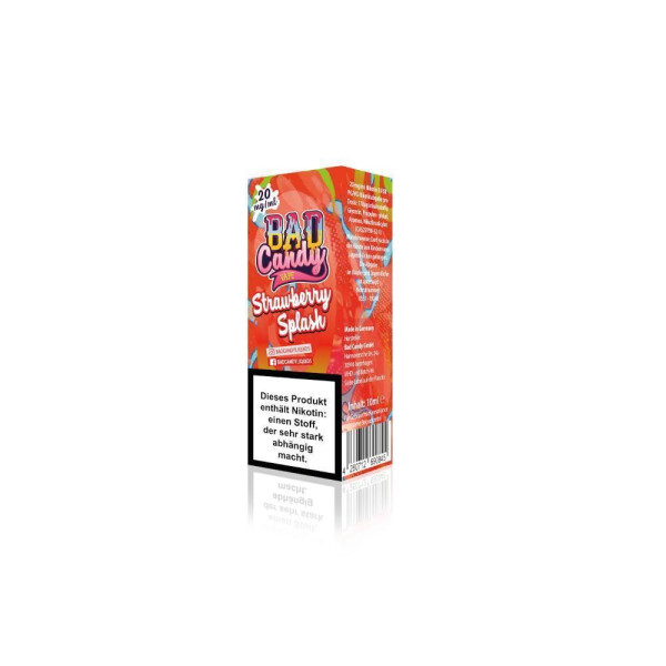 Bad Candy Liquids - Strawberry Splash - Nikotinsalz Liquid 20 mg/ml (1er Packung)