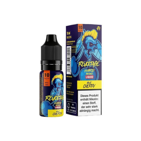 Revoltage - Blue Cherry Hybrid Nikotinsalz Liquid 10 mg/ml (1er Packung)
