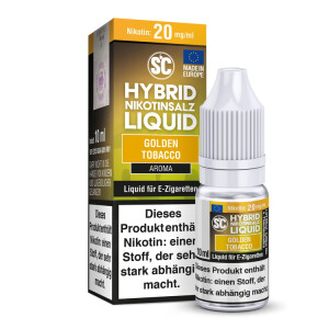 SC - Golden Tobacco - Hybrid Nikotinsalz Liquid 5 mg/ml...